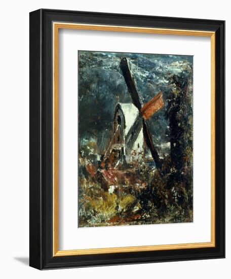 Windmill Near Brighton, East Sussex-John Constable-Framed Giclee Print