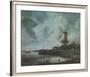 Windmill Near Wijk-Jacob Van Ruysdael-Framed Art Print