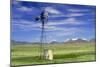 Windmill on Prairie Land, New Mexico-David Parker-Mounted Photographic Print