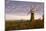 Windmill on the Norfolk Broads at Sunrise-Vince Burton-Mounted Photographic Print