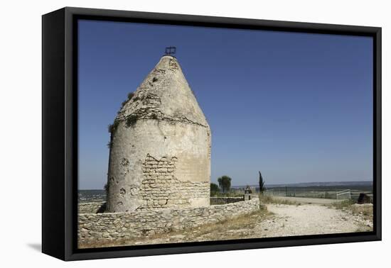 Windmill on the Roc De Gachone-Stuart Forster-Framed Premier Image Canvas