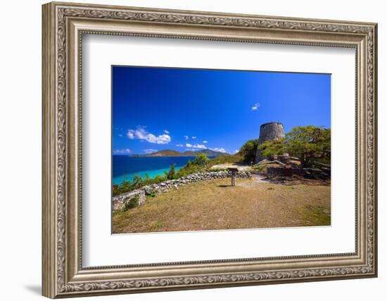 Windmill Ruins Saint John US Virgin Islands-George Oze-Framed Photographic Print