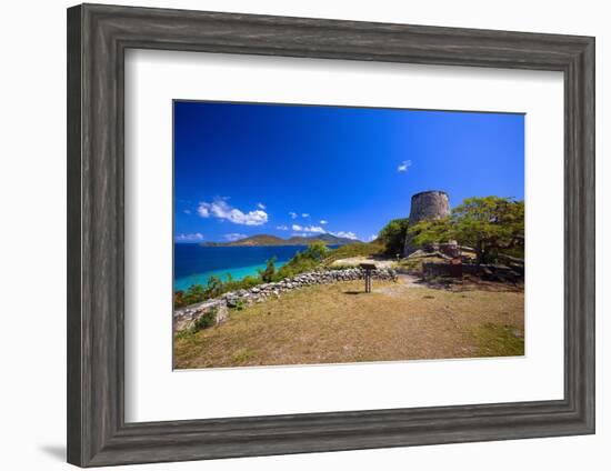 Windmill Ruins Saint John US Virgin Islands-George Oze-Framed Photographic Print