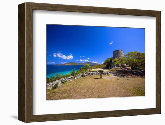 Windmill Ruins Saint John US Virgin Islands-George Oze-Framed Photographic Print