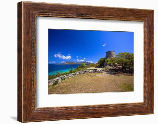 Windmill Ruins Saint John US Virgin Islands-George Oze-Framed Photographic Print