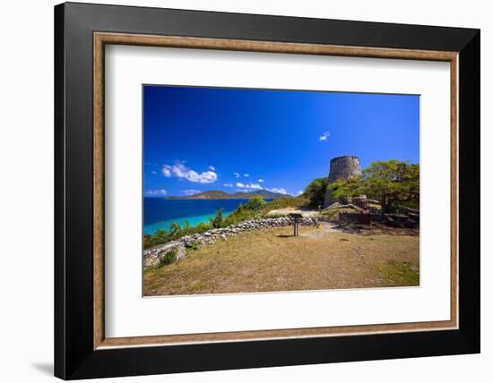 Windmill Ruins Saint John US Virgin Islands-George Oze-Framed Photographic Print