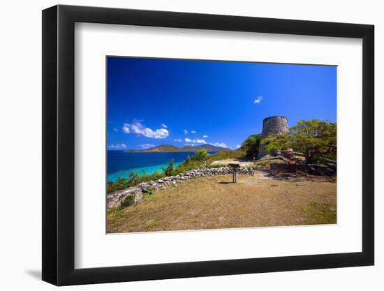 Windmill Ruins Saint John US Virgin Islands-George Oze-Framed Photographic Print