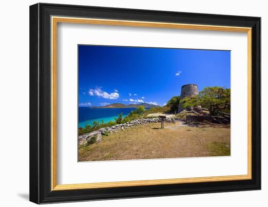 Windmill Ruins Saint John US Virgin Islands-George Oze-Framed Photographic Print