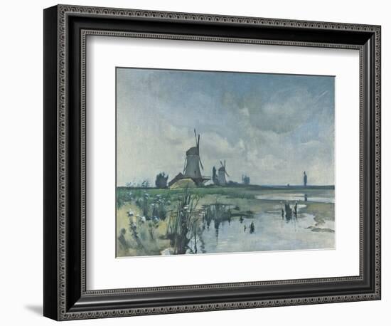 Windmill-John Henry Twachtman-Framed Art Print