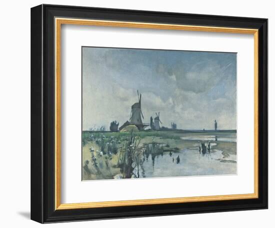 Windmill-John Henry Twachtman-Framed Art Print