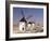 Windmills Above the Village, Consuegra, Ruta De Don Quixote, Castilla La Mancha, Spain-Michael Busselle-Framed Photographic Print