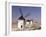 Windmills Above the Village, Consuegra, Ruta De Don Quixote, Castilla La Mancha, Spain-Michael Busselle-Framed Photographic Print