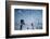 Windmills and clouds at dusk, Las Cruces, New Mexico, USA-Scott T. Smith-Framed Photographic Print