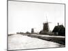 Windmills, Laandam, Netherlands, 1898-James Batkin-Mounted Photographic Print