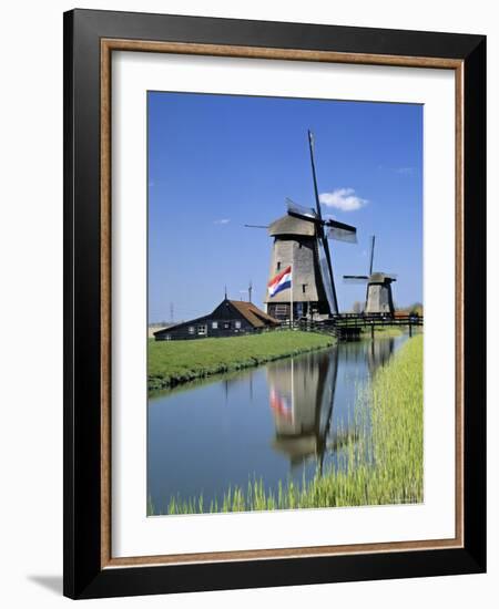 Windmills near Amsterdam, Holland-Gavin Hellier-Framed Photographic Print