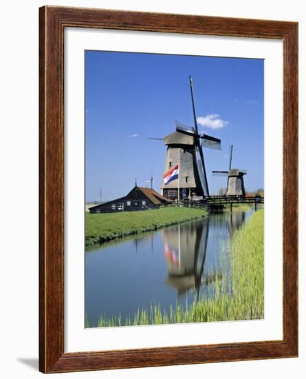 Windmills near Amsterdam, Holland-Gavin Hellier-Framed Photographic Print