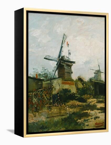 Windmills on Montmartre-Vincent van Gogh-Framed Premier Image Canvas