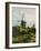 Windmills on Montmartre-Vincent van Gogh-Framed Giclee Print