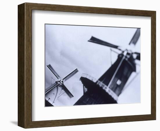Windmills, Rijks Museum, Amsterdam, Netherlands-Walter Bibikow-Framed Photographic Print