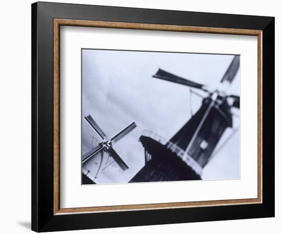 Windmills, Rijks Museum, Amsterdam, Netherlands-Walter Bibikow-Framed Photographic Print