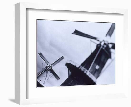 Windmills, Rijks Museum, Amsterdam, Netherlands-Walter Bibikow-Framed Photographic Print