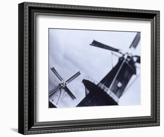 Windmills, Rijks Museum, Amsterdam, Netherlands-Walter Bibikow-Framed Photographic Print