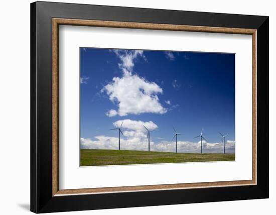 Windmills, Wallula, Washington-Paul Souders-Framed Photographic Print