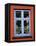 Window, Aeroskobing, Aero, Denmark, Scandinavia-Ken Gillham-Framed Premier Image Canvas