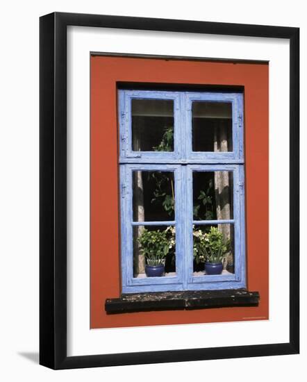 Window, Aeroskobing, Aero, Denmark, Scandinavia-Ken Gillham-Framed Photographic Print