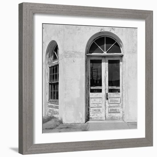 Window and Door in Old Building-Murat Taner-Framed Photographic Print