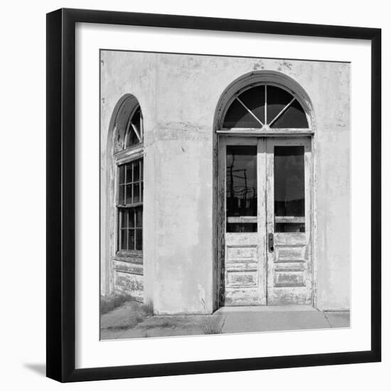 Window and Door in Old Building-Murat Taner-Framed Photographic Print