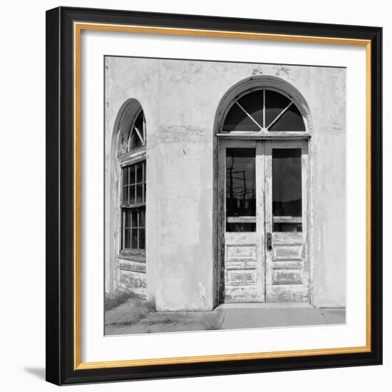 Window and Door in Old Building-Murat Taner-Framed Photographic Print