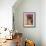 Window and Flower Pots, San Miguel De Allende, Guanajuato State, Mexico-Julie Eggers-Framed Photographic Print displayed on a wall