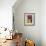 Window and Flower Pots, San Miguel De Allende, Guanajuato State, Mexico-Julie Eggers-Framed Photographic Print displayed on a wall