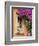 Window and Flower Pots, San Miguel De Allende, Guanajuato State, Mexico-Julie Eggers-Framed Photographic Print