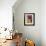 Window and Flower Pots, San Miguel De Allende, Guanajuato State, Mexico-Julie Eggers-Framed Photographic Print displayed on a wall