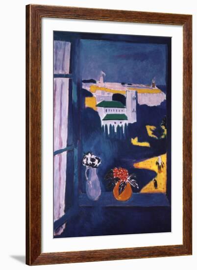 Window at Tangiers-Henri Matisse-Framed Art Print