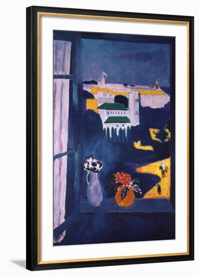 Window at Tangiers-Henri Matisse-Framed Art Print