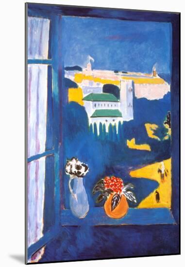Window at Tangiers-Henri Matisse-Mounted Art Print