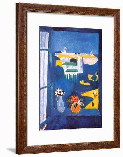 Window at Tangiers-Henri Matisse-Framed Art Print