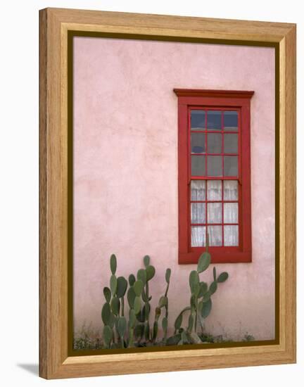 Window, Barrio Historico District, Tucson, Arizona, United States of America, North America-Richard Cummins-Framed Premier Image Canvas