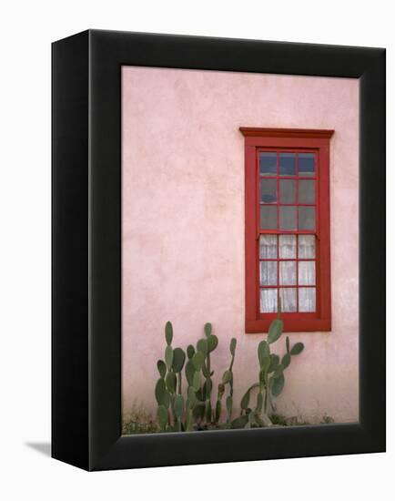 Window, Barrio Historico District, Tucson, Arizona, United States of America, North America-Richard Cummins-Framed Premier Image Canvas