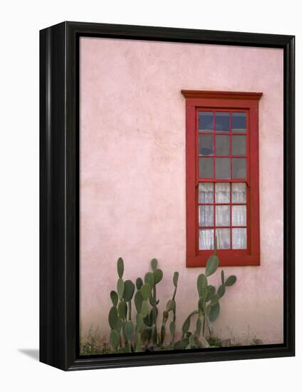 Window, Barrio Historico District, Tucson, Arizona, United States of America, North America-Richard Cummins-Framed Premier Image Canvas