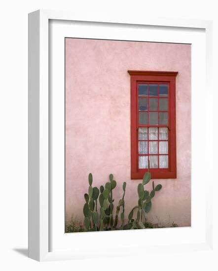 Window, Barrio Historico District, Tucson, Arizona, United States of America, North America-Richard Cummins-Framed Photographic Print