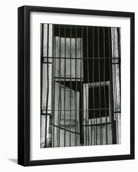 Window, Bars, Mexico, c. 1965-Brett Weston-Framed Photographic Print