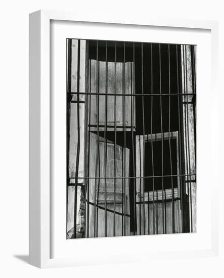 Window, Bars, Mexico, c. 1965-Brett Weston-Framed Photographic Print