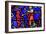 Window, Bourges Cathedral, France (Stained Glass)-French School-Framed Giclee Print