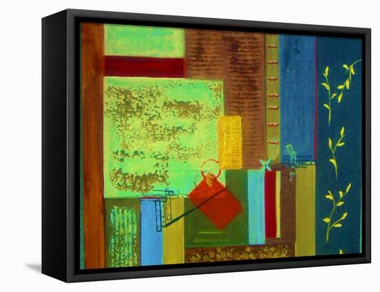 Window Box-Ruth Palmer Digital-Framed Stretched Canvas