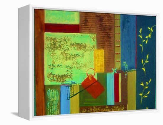 Window Box-Ruth Palmer Digital-Framed Stretched Canvas
