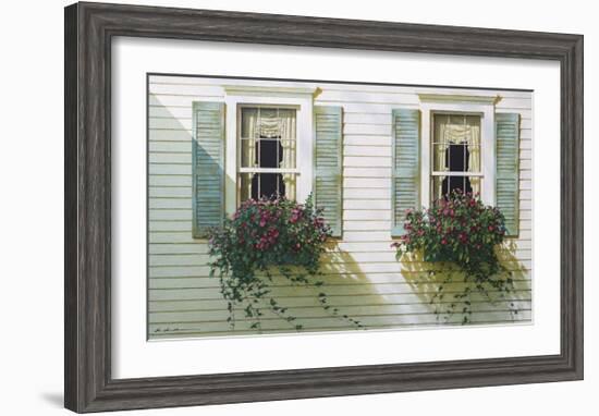 Window Boxes-Zhen-Huan Lu-Framed Giclee Print